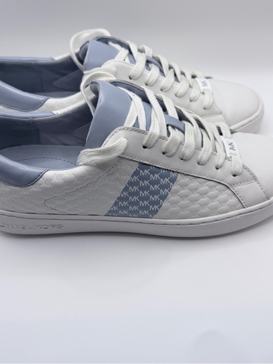 Michael Kors Shoes - MICHAEL Michael Kors Women's Colby Sneakers in the Pale Blue colorway